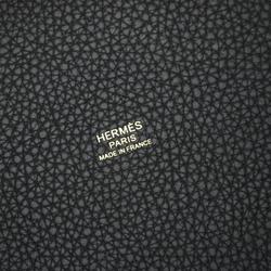 Hermes HERMES Picotin Lock MM Handbag Bag Taurillon Clemence Women's Black