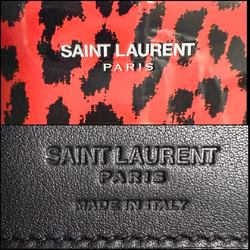 Yves Saint Laurent Paris SAINT LAURENT Men's Bi-fold Wallet Enamel