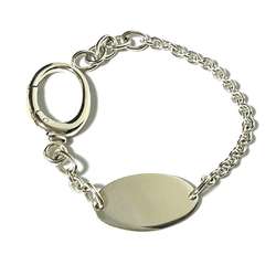 FENDI Men's and Women's Bracelet Selleria Silver