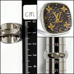 LOUIS VUITTON Men's Ring Signet Monogram Chevalier