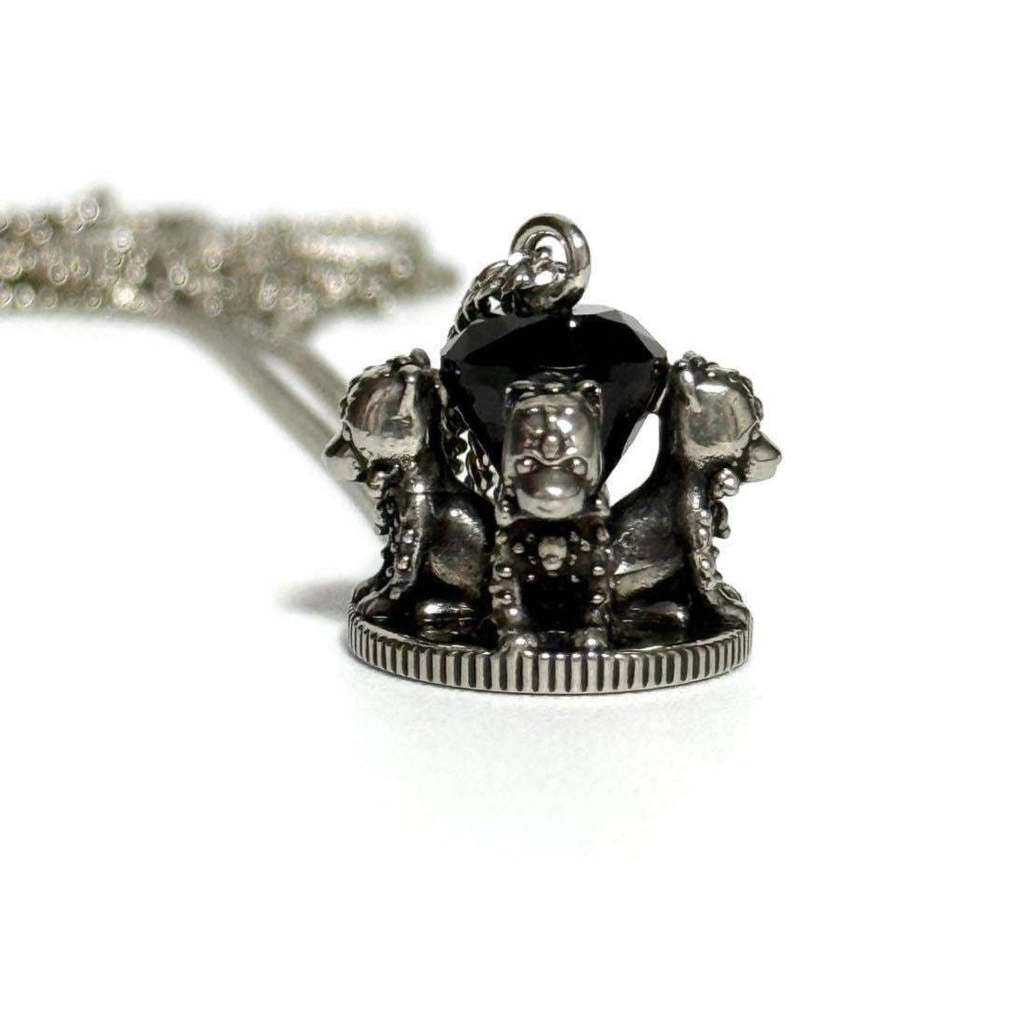 Christian Dior Dior Men's Pendant Necklace Dog