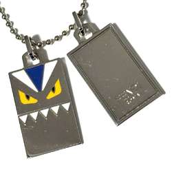 FENDI Men's Necklace Bugs Monster Pendant