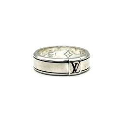 LOUIS VUITTON Men's Ring LV Spike Band Silver 925