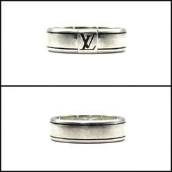 LOUIS VUITTON Men's Ring LV Spike Band Silver 925