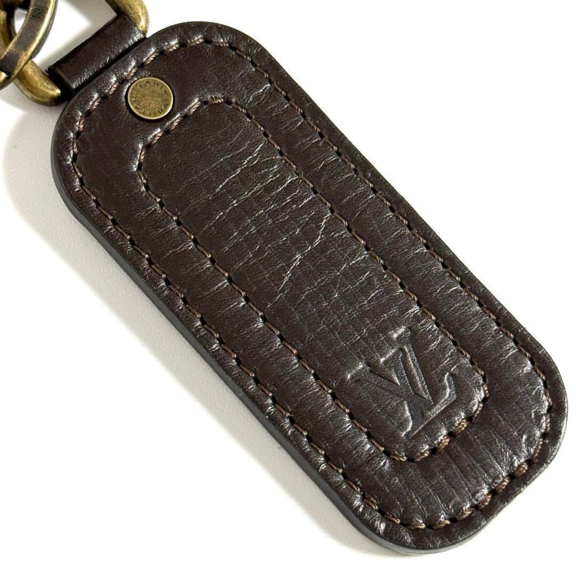 LOUIS VUITTON Men's Key Holder Ring Bag Charm Portocle Utah