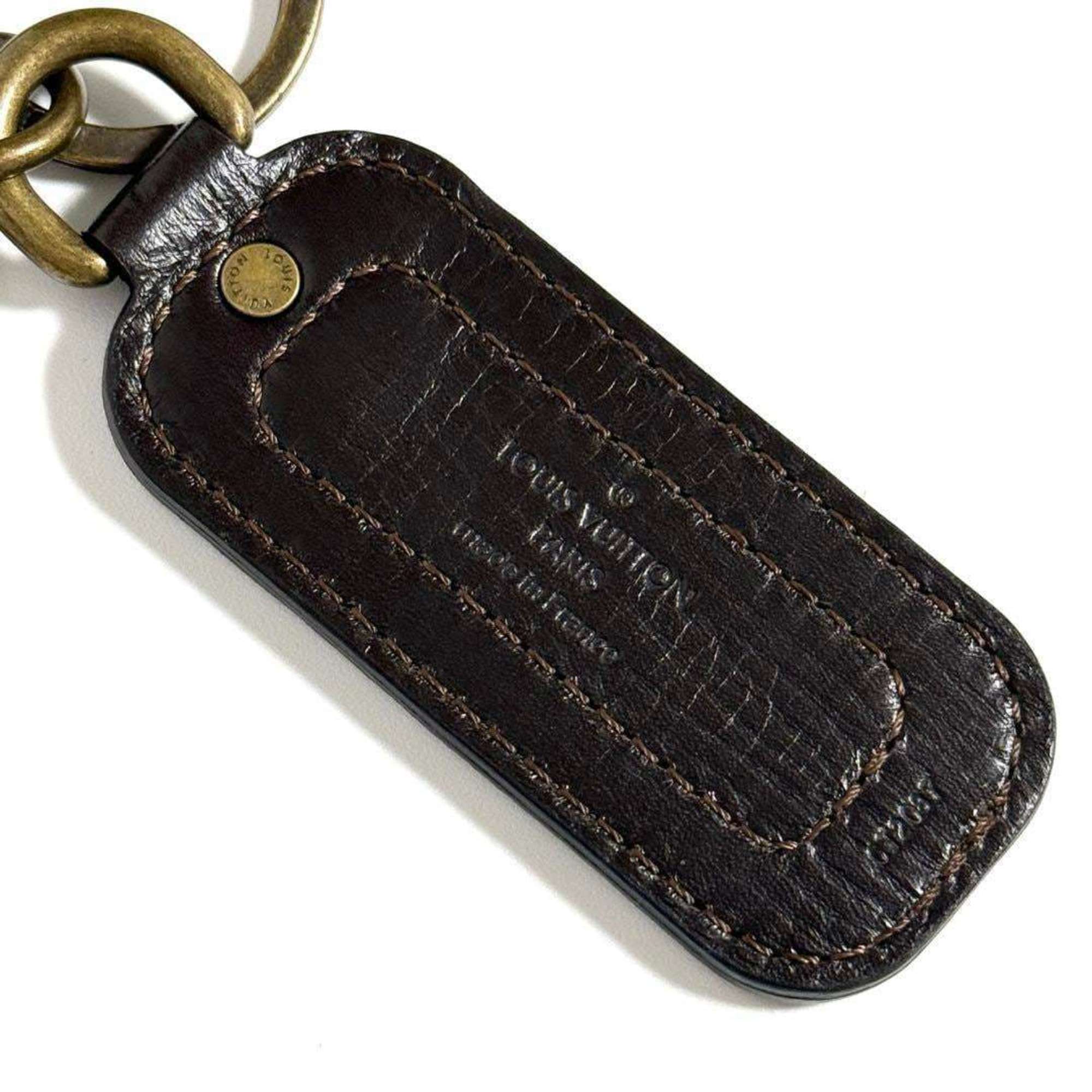 LOUIS VUITTON Men's Key Holder Ring Bag Charm Portocle Utah