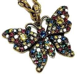 GUCCI Women's Butterfly Pendant Necklace