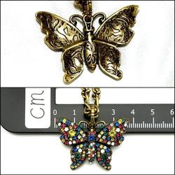 GUCCI Women's Butterfly Pendant Necklace