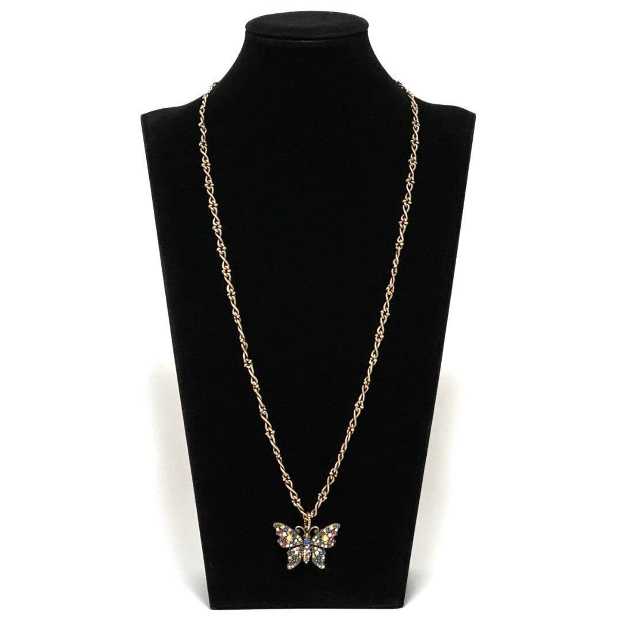 GUCCI Women's Butterfly Pendant Necklace