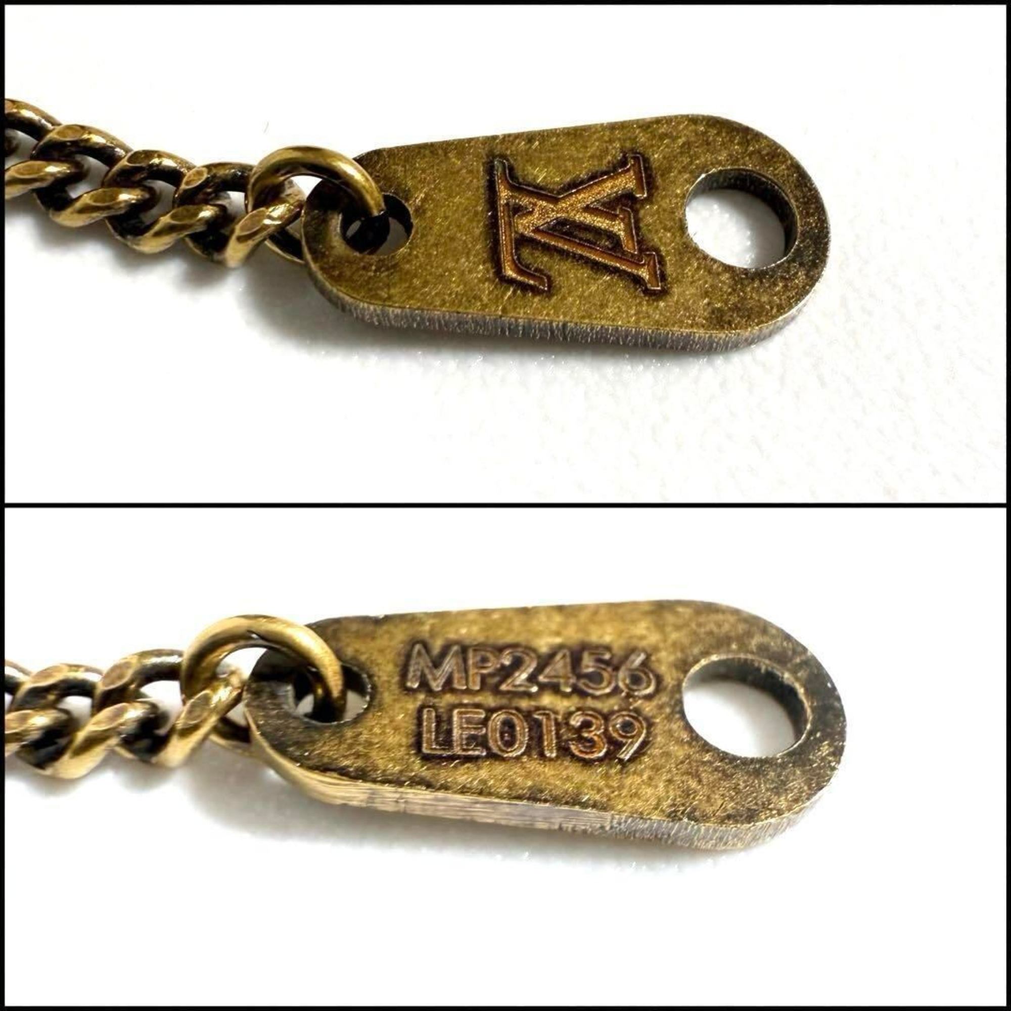 LOUIS VUITTON Men's Pendant Necklace LV Twig