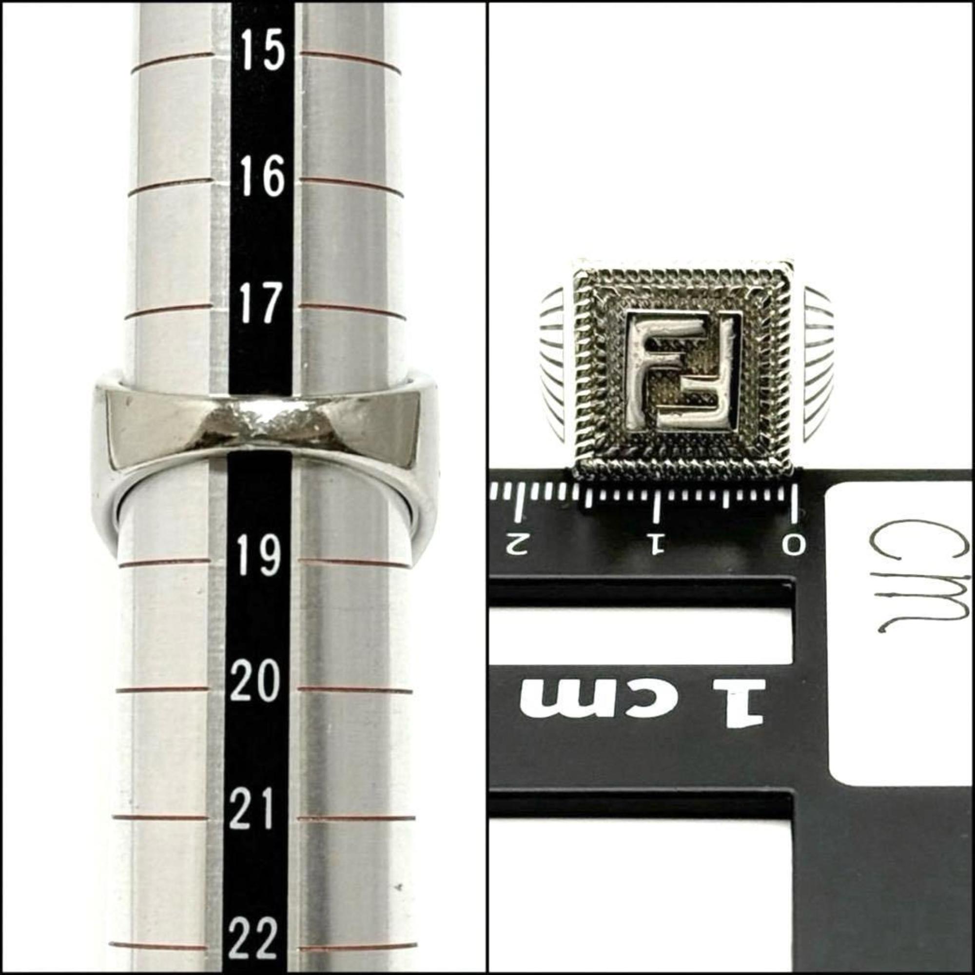 FENDI Men's Signet Ring FF