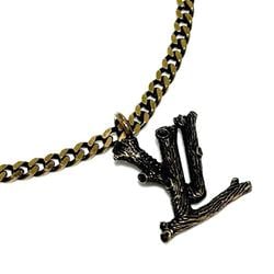 LOUIS VUITTON Men's Pendant LV Wood Necklace