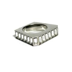 Yves Saint Laurent Saint Laurent Square Ring for Men and Women