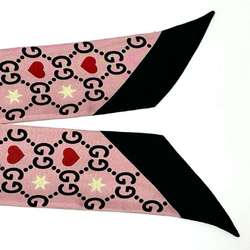 GUCCI Women's Scarf Bandana Neck Bow Valentine's Day