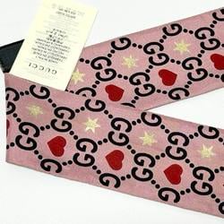 GUCCI Women's Scarf Bandana Neck Bow Valentine's Day