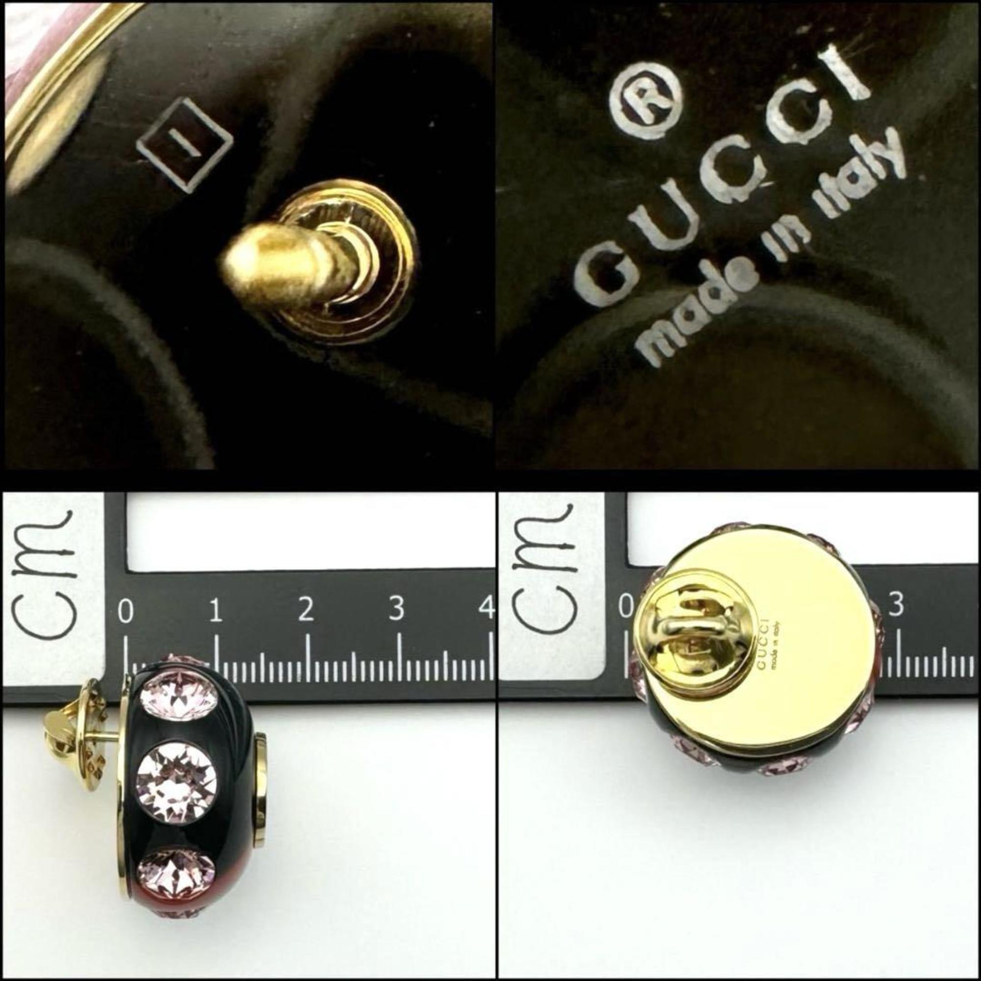 GUCCI Vintage Web Women's Brooch Pin Badge