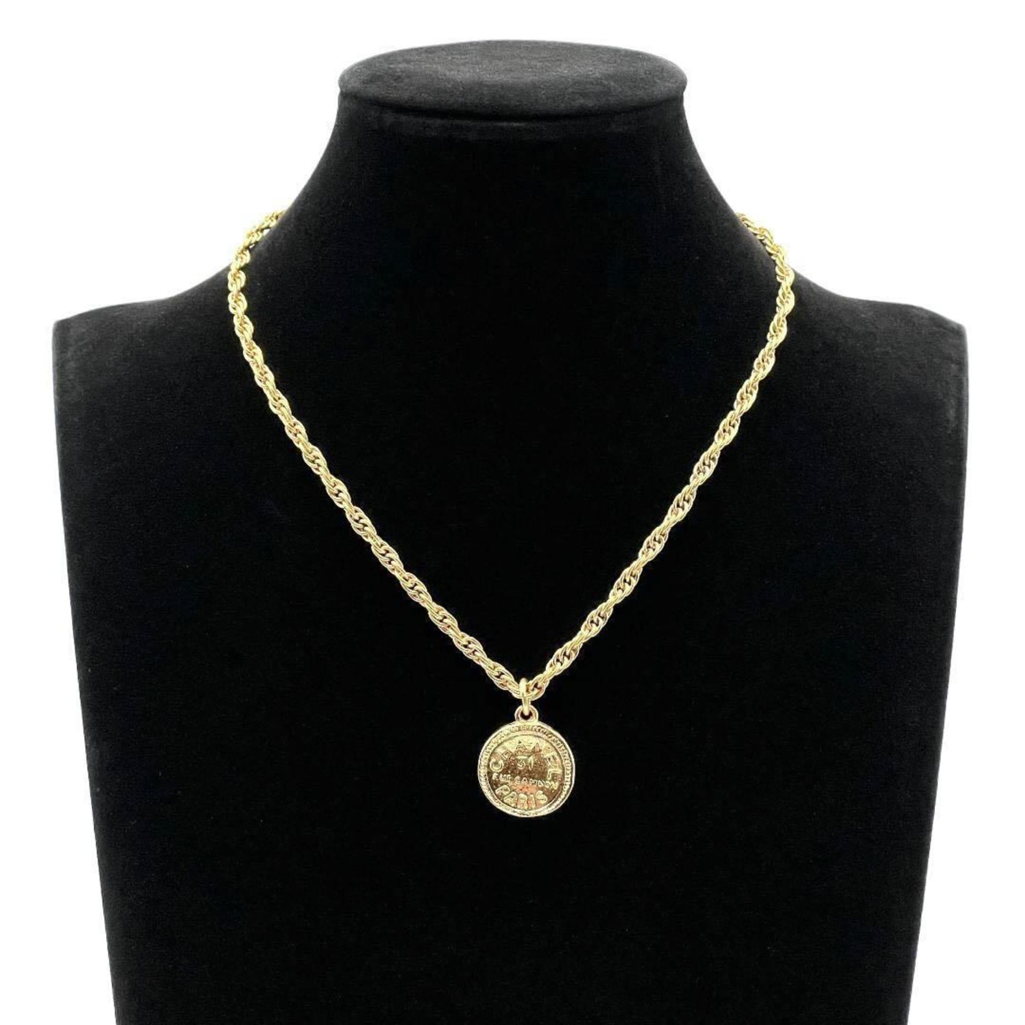 CHANEL Women's Necklace Pendant 31 RUE Cambon