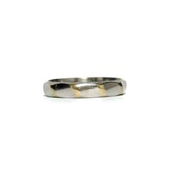 CELINE Platinum Ring for Men and Women, 18K Yellow Gold