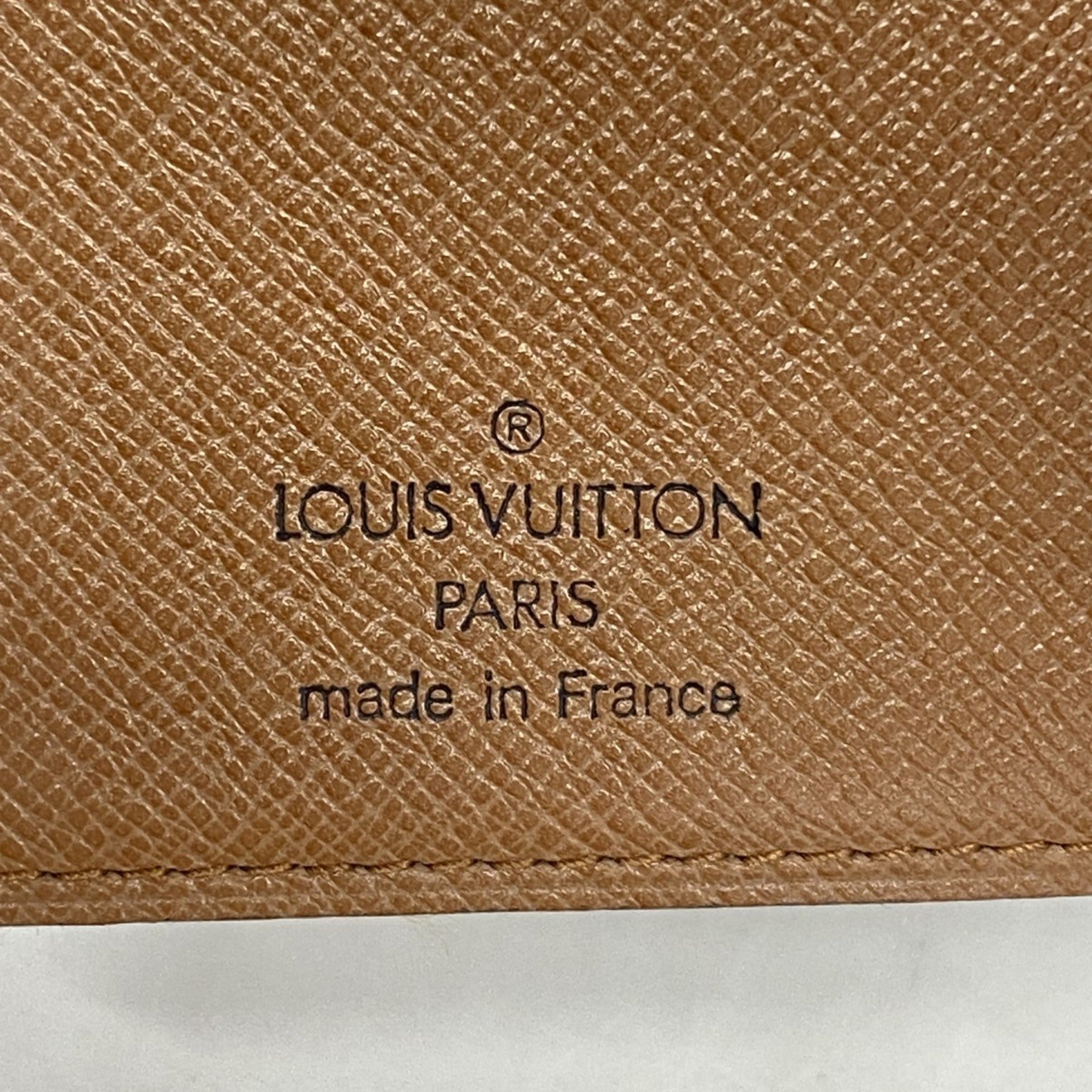 Louis Vuitton Notebook Cover Monogram Agenda R20007 Brown Men's Women's