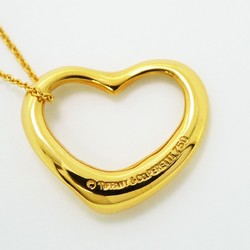 Tiffany Necklace Heart K18YG Yellow Gold Ladies