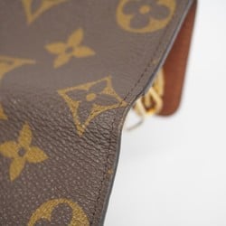 Louis Vuitton Key Case Monogram Multicle 4 M69517 Brown Men's Women's