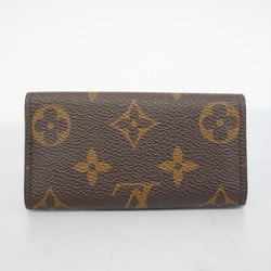 Louis Vuitton Key Case Monogram Multicle 4 M69517 Brown Men's Women's