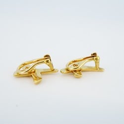 Tiffany Earrings Kiss K18YG Yellow Gold Ladies