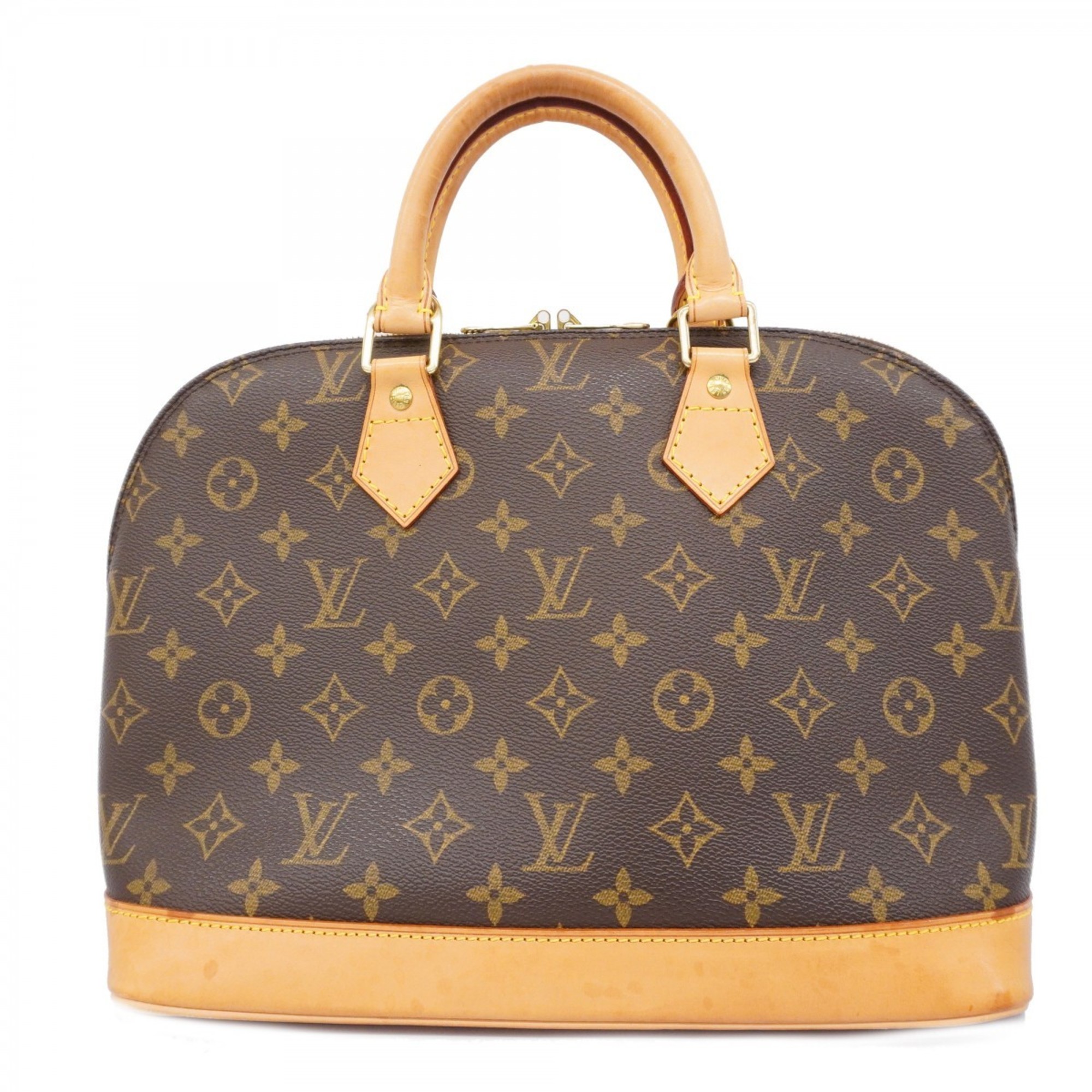 Louis Vuitton handbag Monogram Alma M51130 brown ladies