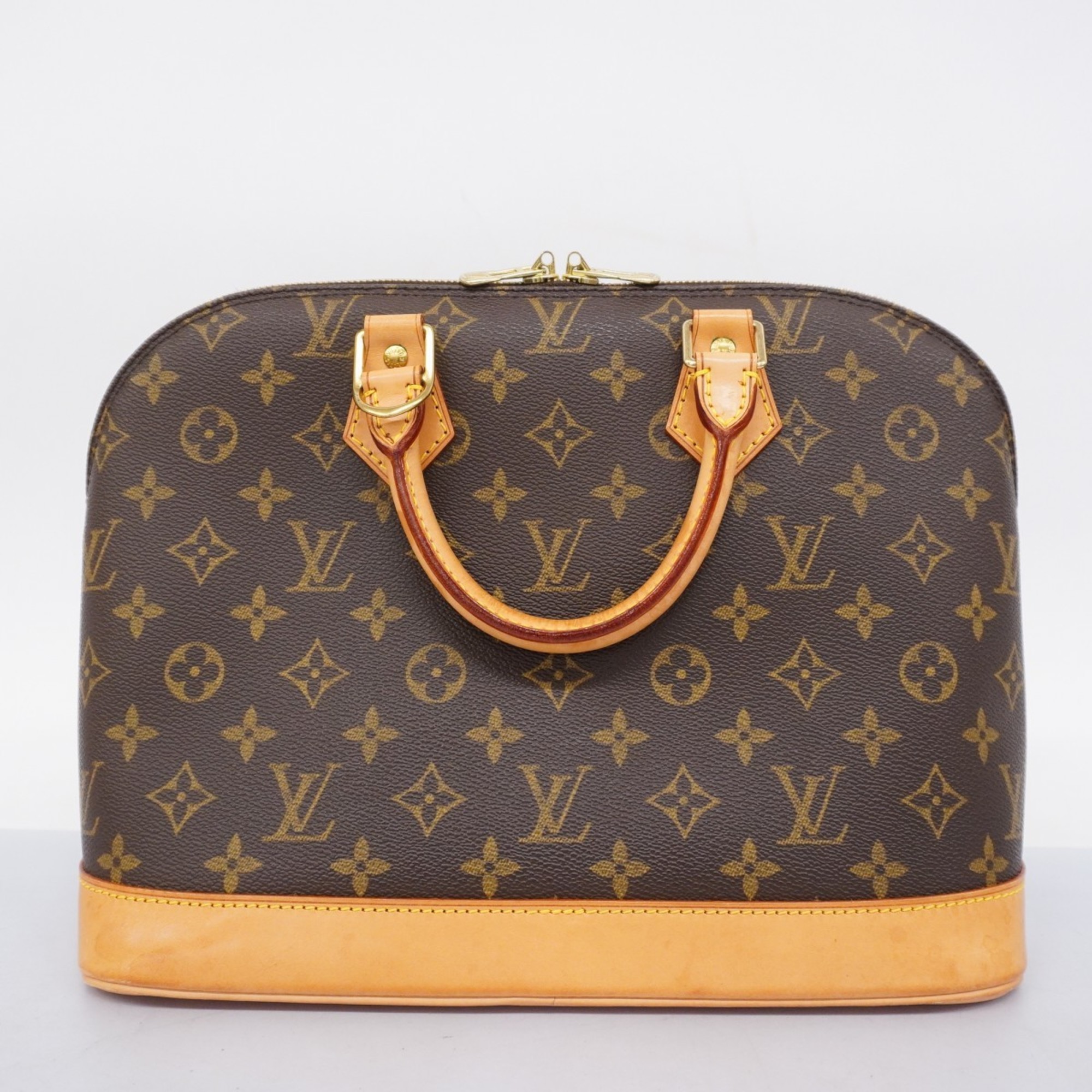 Louis Vuitton handbag Monogram Alma M51130 brown ladies