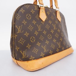 Louis Vuitton handbag Monogram Alma M51130 brown ladies