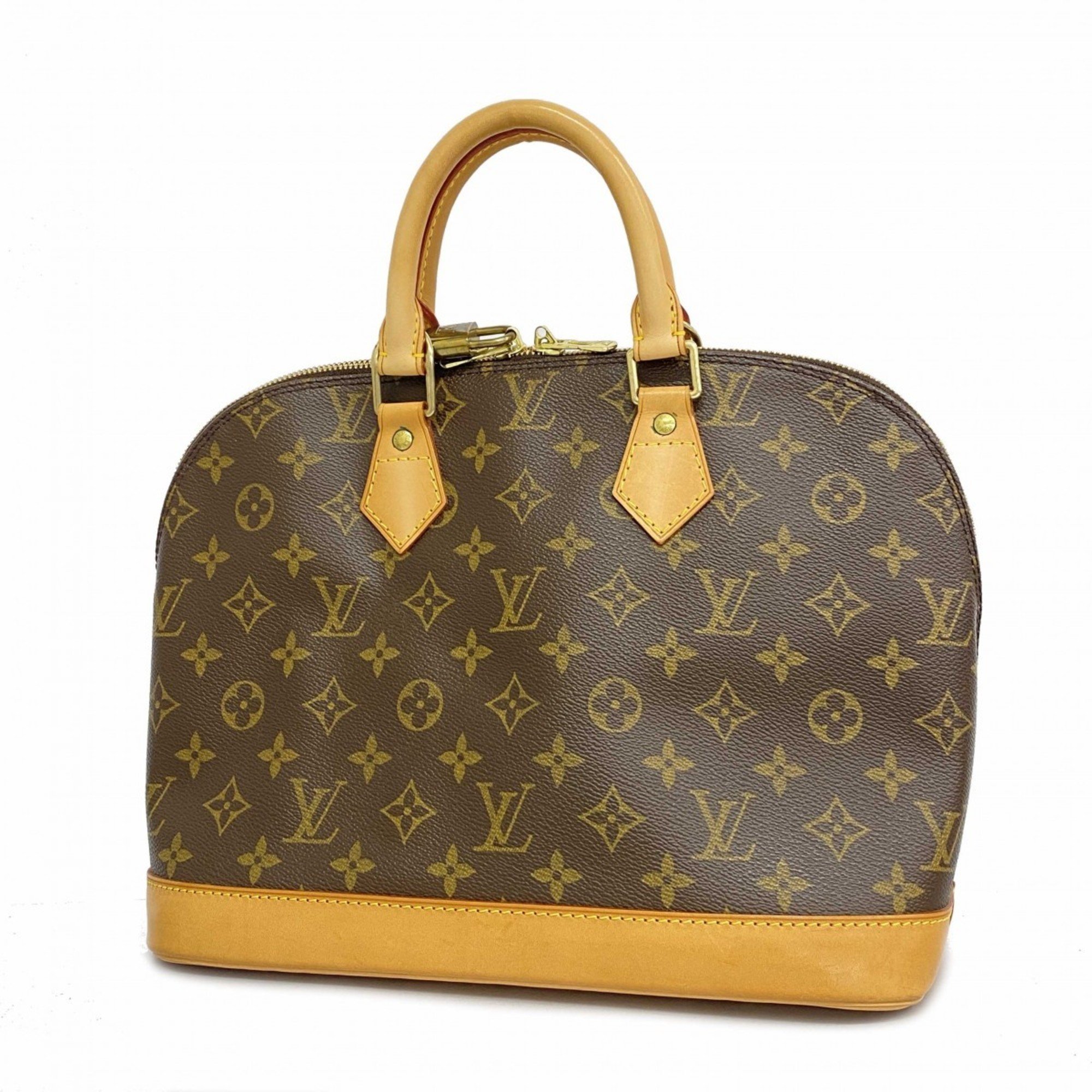 Louis Vuitton handbag Monogram Alma M51130 Brown ladies