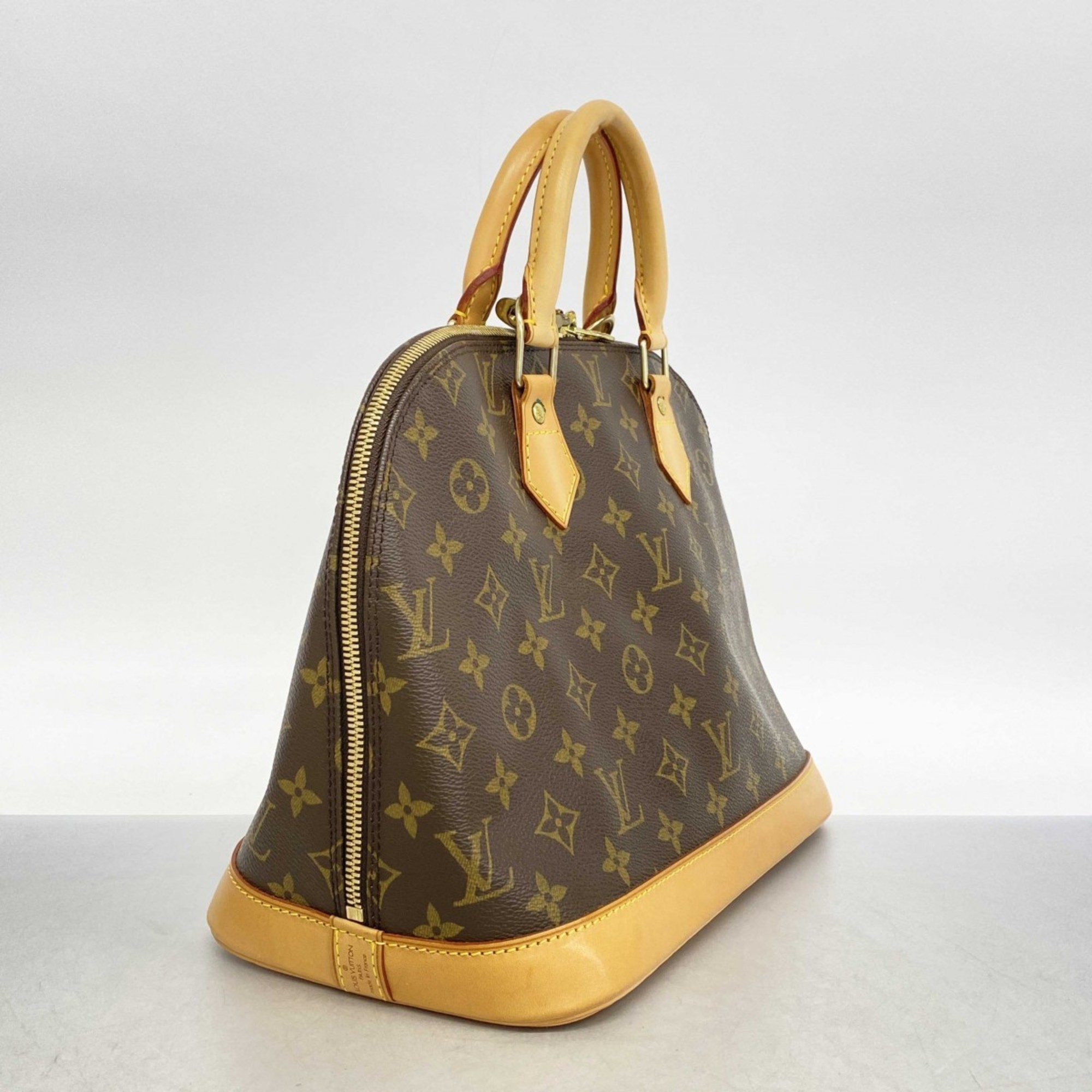 Louis Vuitton handbag Monogram Alma M51130 Brown ladies