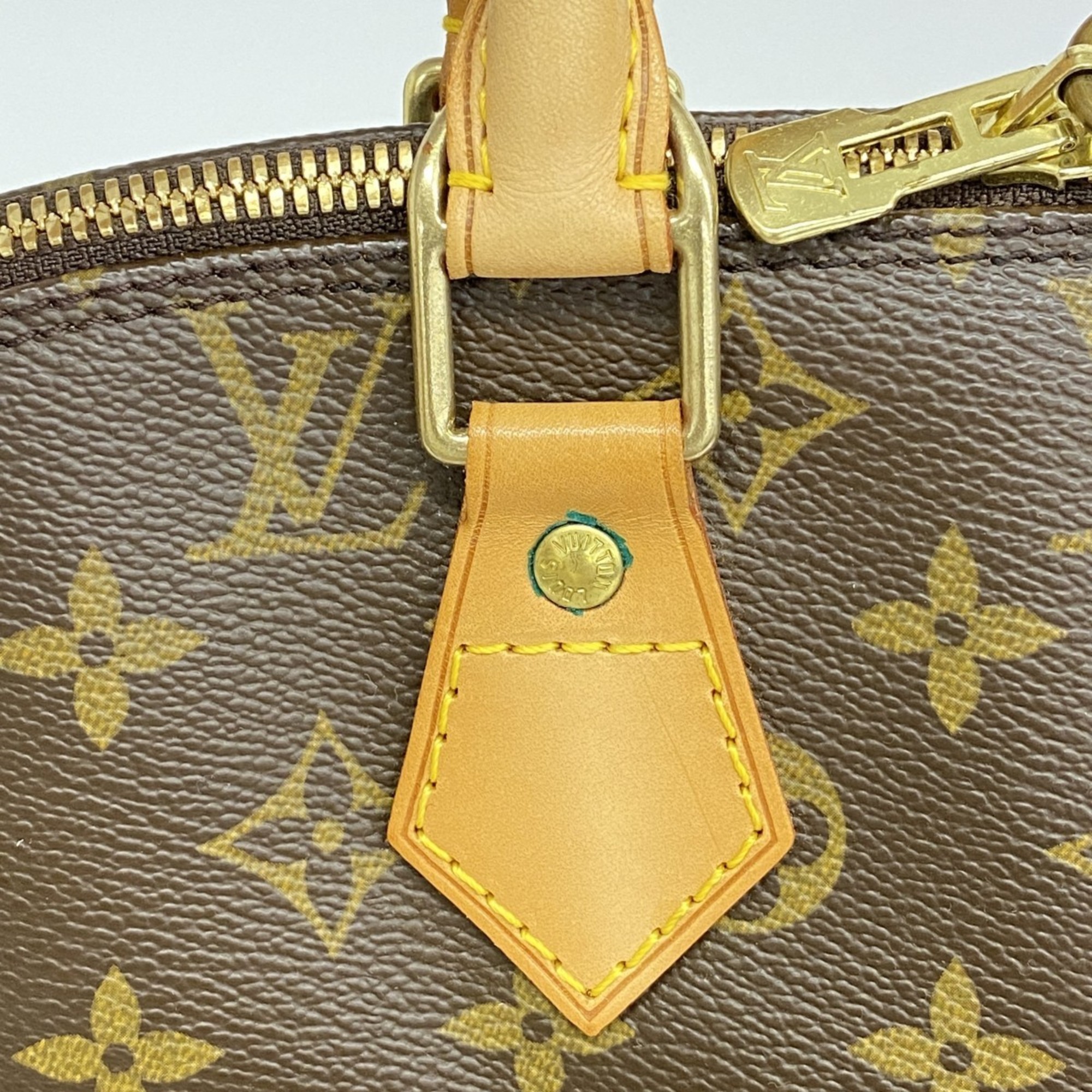 Louis Vuitton handbag Monogram Alma M51130 Brown ladies