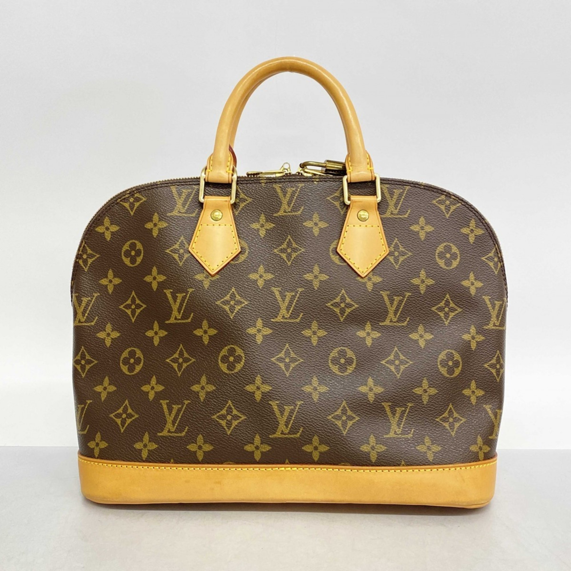 Louis Vuitton handbag Monogram Alma M51130 Brown ladies