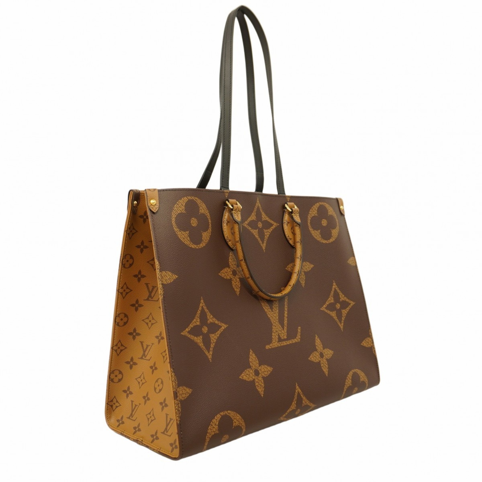 Louis Vuitton Tote Bag Monogram Giant On The Go GM M45320 Brown Men's Women's