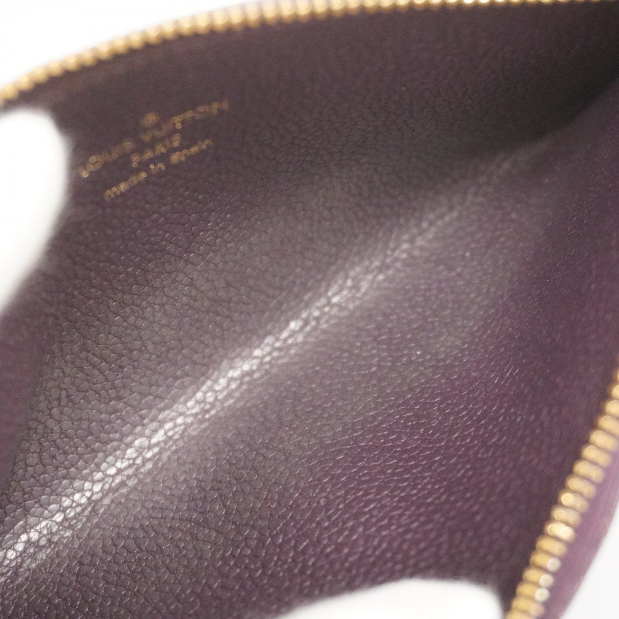 Louis Vuitton Long Wallet Monogram Empreinte Portefeuille Curieuse M60564 Amethyst Ladies