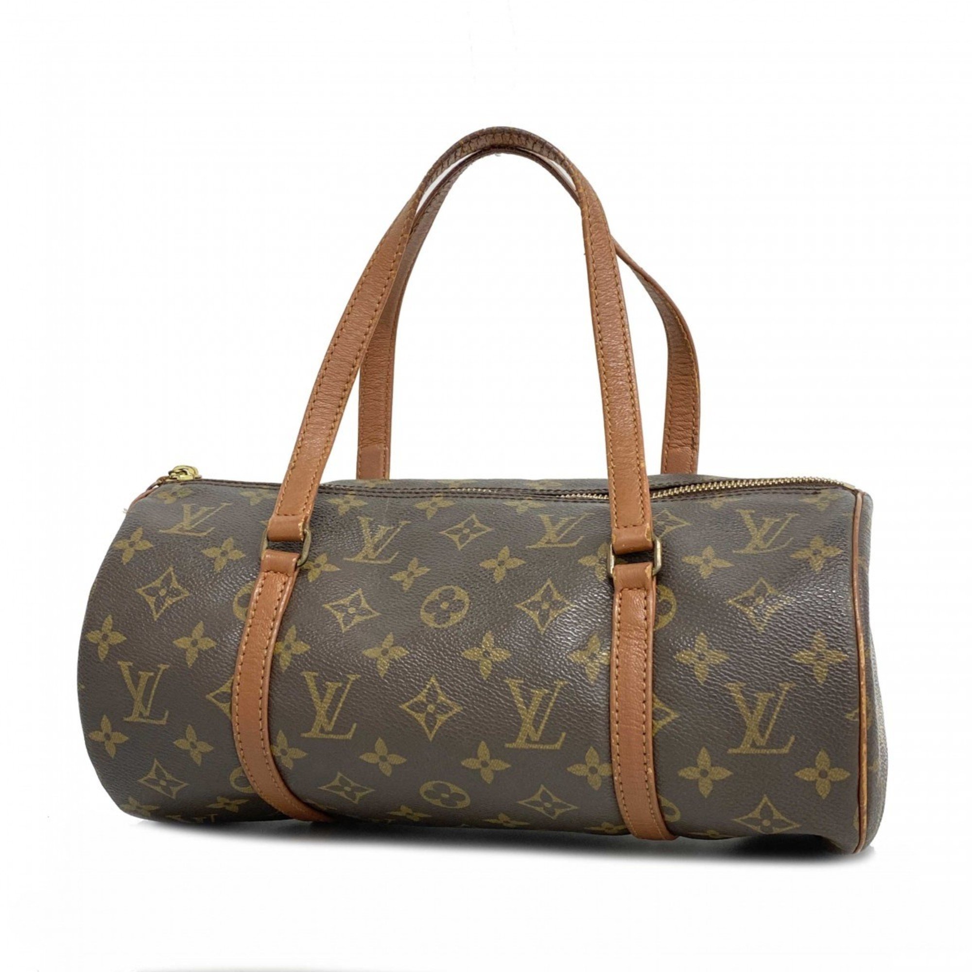 Louis Vuitton handbag Monogram Papillon 30 M51385 Brown ladies