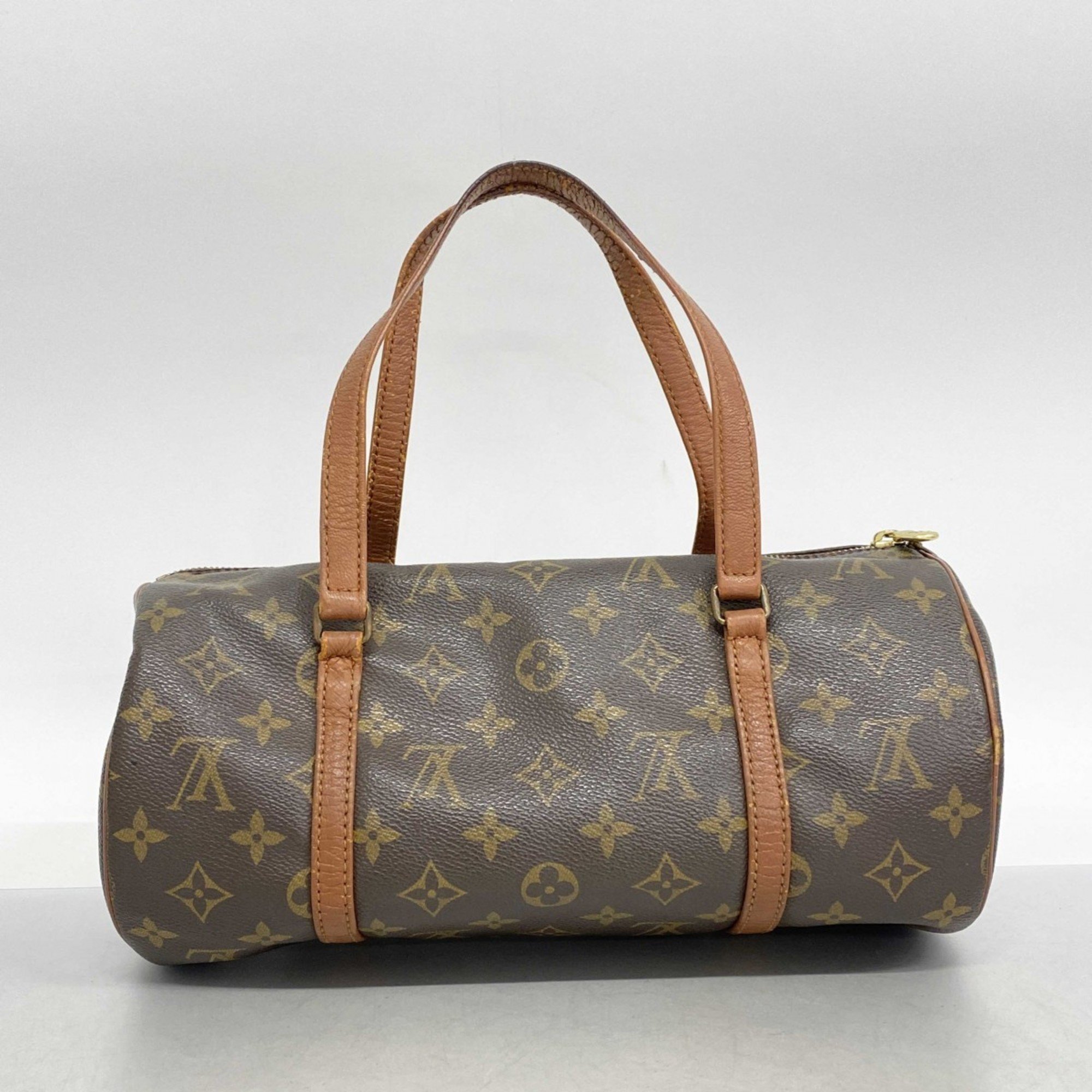 Louis Vuitton handbag Monogram Papillon 30 M51385 Brown ladies