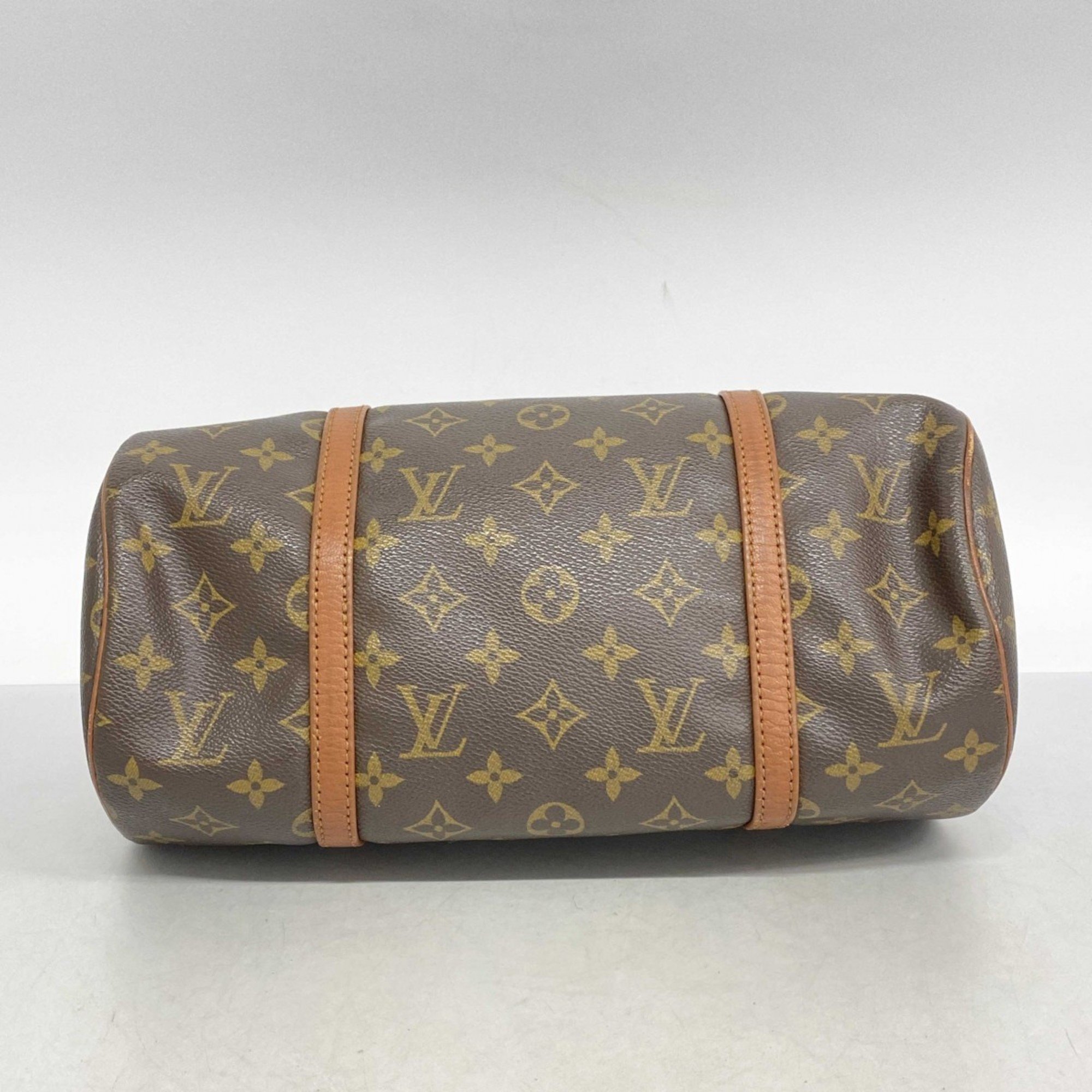 Louis Vuitton handbag Monogram Papillon 30 M51385 Brown ladies