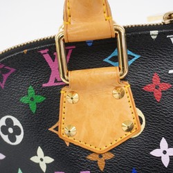 Louis Vuitton Handbag Monogram Multicolor Alma PM M92646 Noir Ladies