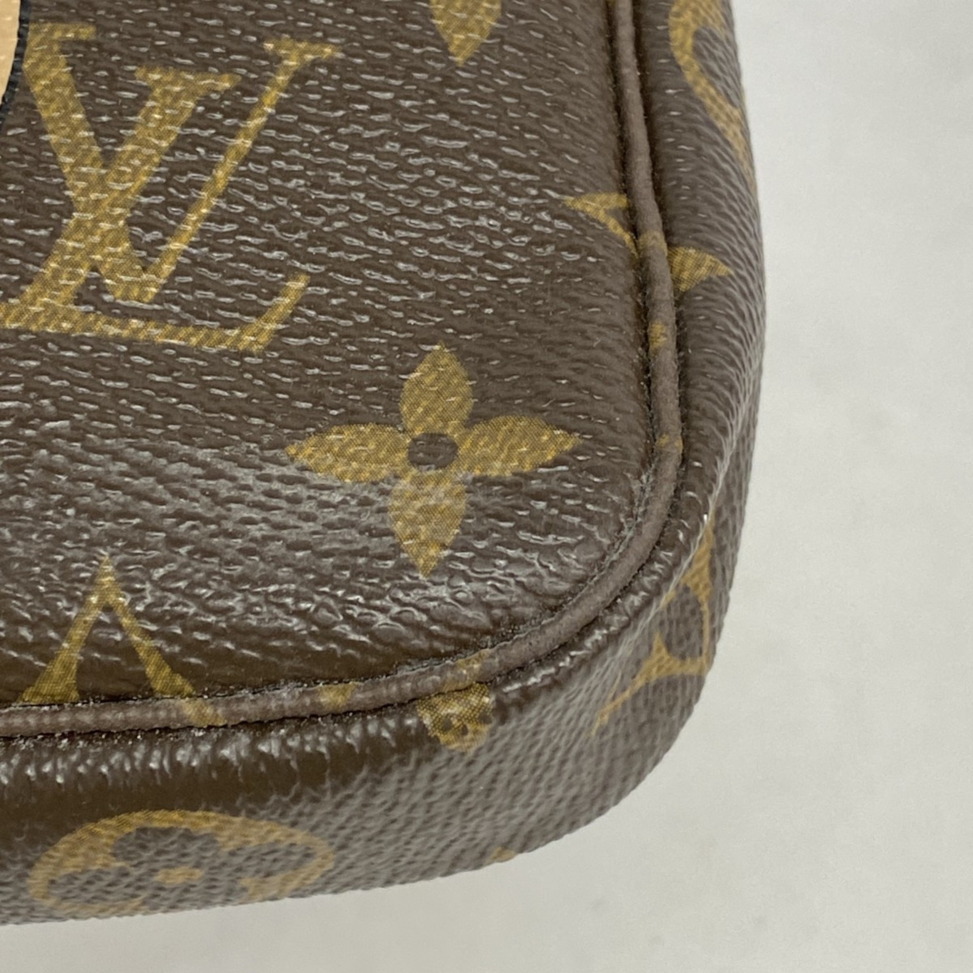 Louis Vuitton Pouch Monogram Pochette Accessoires T&B M60153 Brown Women's