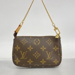 Louis Vuitton Pouch Monogram Pochette Accessoires T&B M60153 Brown Women's