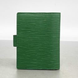 Louis Vuitton Epi Agenda Notebook Cover R20074 Borneo Green for Men and Women