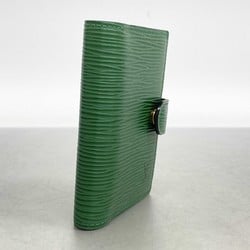 Louis Vuitton Epi Agenda Notebook Cover R20074 Borneo Green for Men and Women