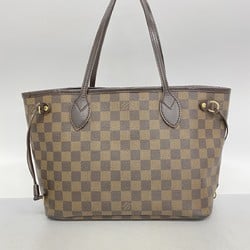 Louis Vuitton Tote Bag Damier Neverfull PM N51109 Ebene Women's