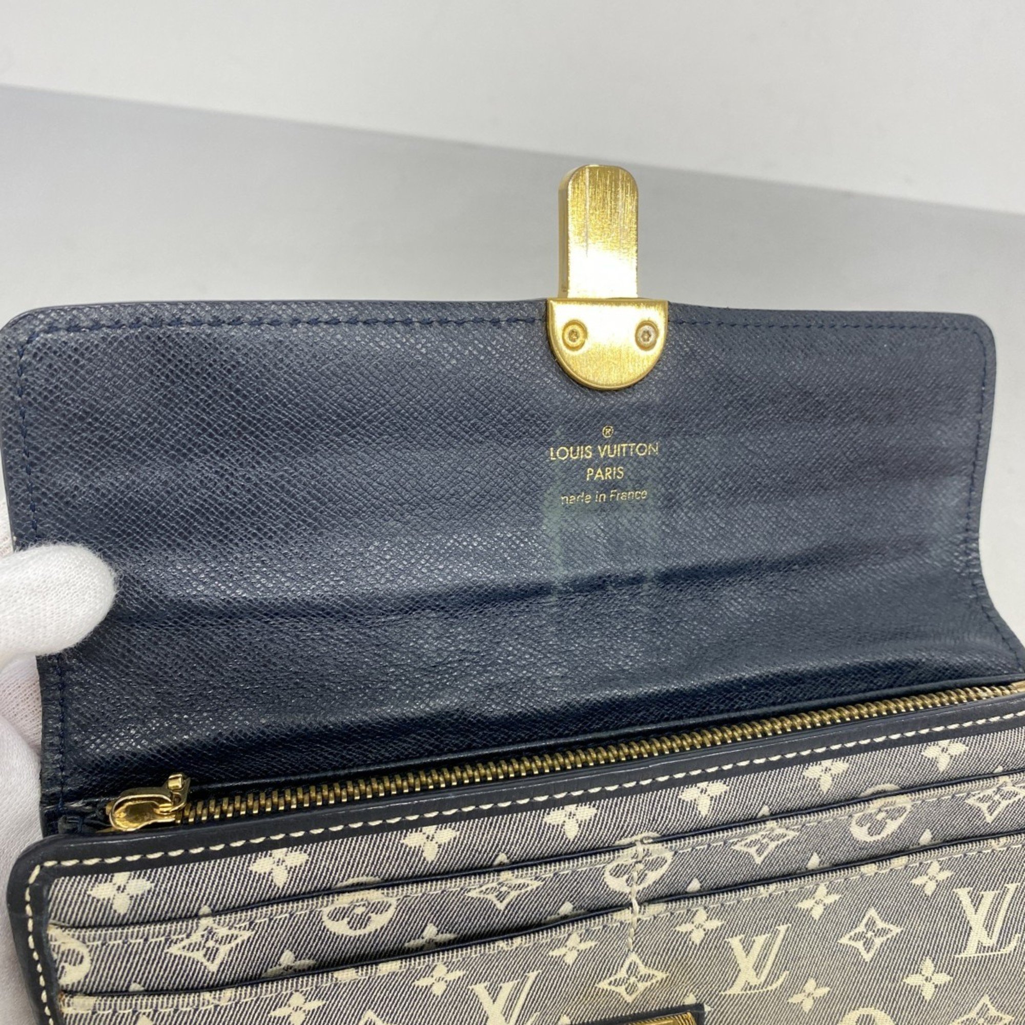 Louis Vuitton Long Wallet Monogram Idylle Portefeuille Sarah M63007 Ankle Ladies