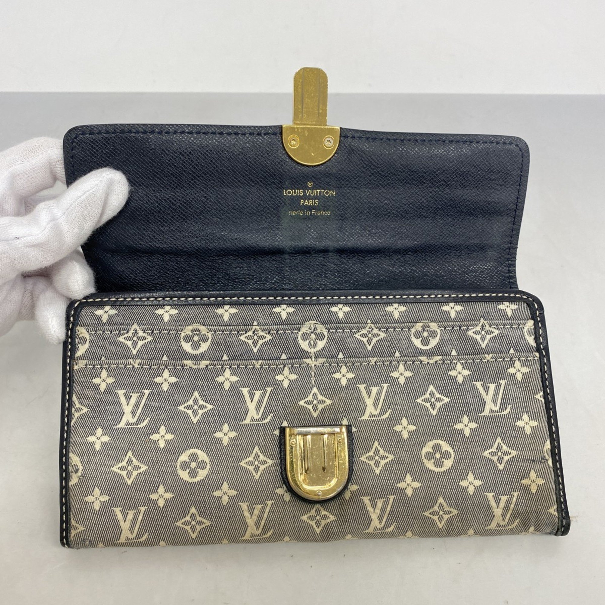 Louis Vuitton Long Wallet Monogram Idylle Portefeuille Sarah M63007 Ankle Ladies