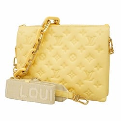 Louis Vuitton Shoulder Bag Coussin PM M25112 Yellow Ladies