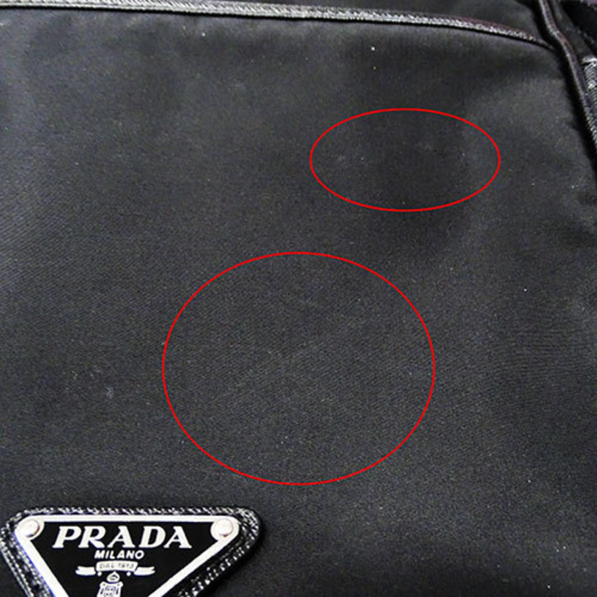 PRADA Bags for Women and Men Shoulder Nylon Jacquard Black