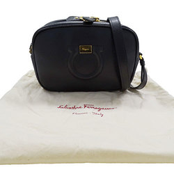 Salvatore Ferragamo Ferragamo Bags Women's Shoulder Leather Gancini Black